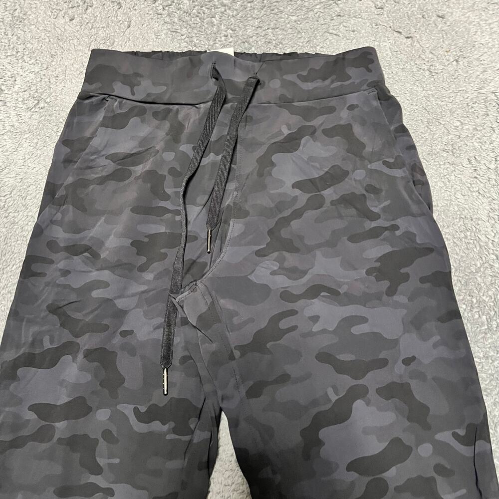 Zyia Active Pants Womens Small Camo Gray Black Joggers - Picture 2 of 8